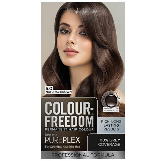 Colour Freedom Permanent Hair Colour. 5.0 Natural Brown
