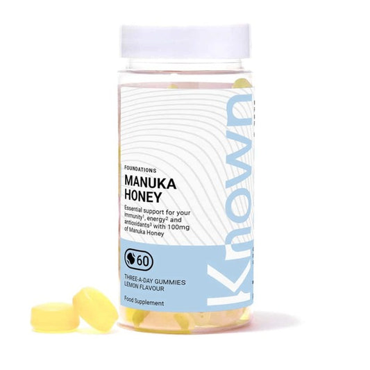 Known Nutrition Manuka Honey Vegetarian Gummy Supplement X 60
