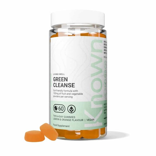 Known Nutrition Green Cleanse Vegan Gummy Supplement X 60