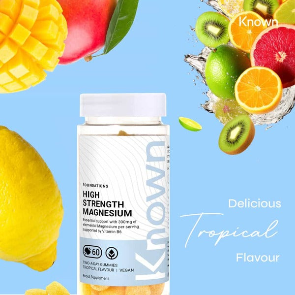 Known Nutrition High-Strength Magnesium Gummy Supplement X 60
