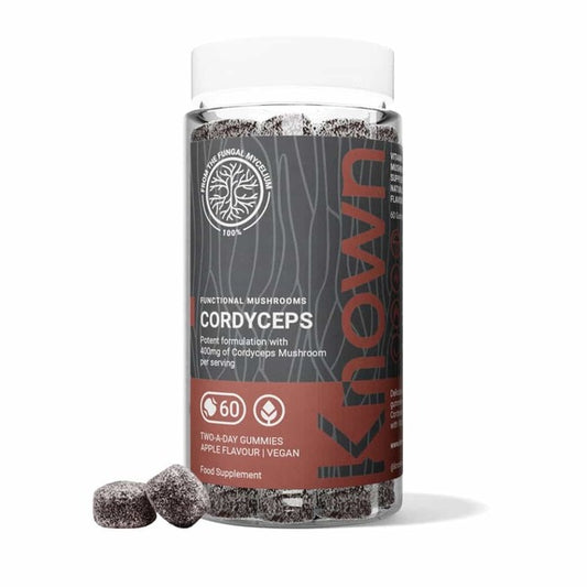 Known Nutrition Cordyceps Vegan Gummy Supplement X 60