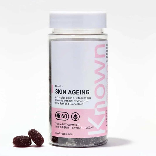 Known Nutrition Skin Ageing Vegan Coenzyme Q10 Gummy Supplement X 60