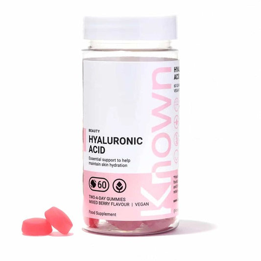 Known Nutrition Hyaluronic Acid Vegan Skin Gummy Supplement X 60