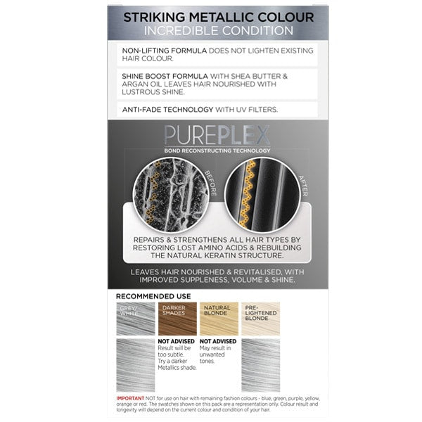 Colour Freedom Permanent Hair Colour. M10 Silver Blonde
