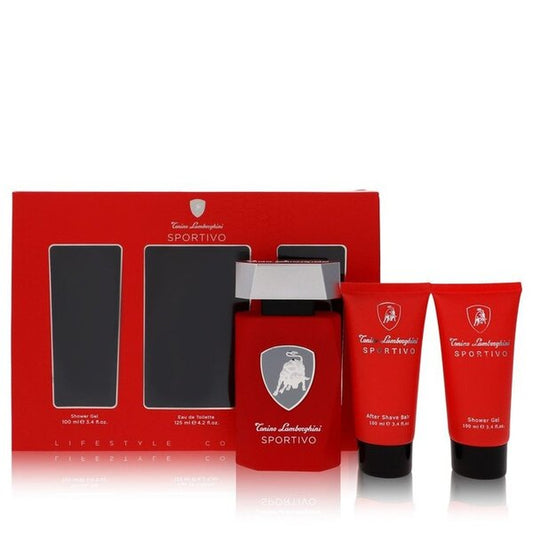 Lamborghini Sportivo Gift Set 125Ml Edt