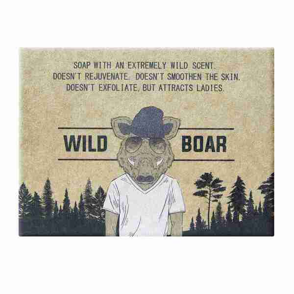 Laq Soap For Men With Activated Charcoal - Boar 85Ml