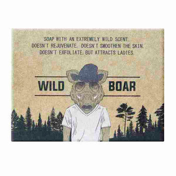 Laq Soap For Men With Activated Charcoal - Boar 85Ml