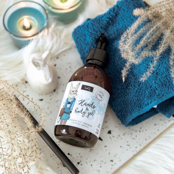 Laq Nourishing Hands & Body Gel - Passion Fruit 300Ml