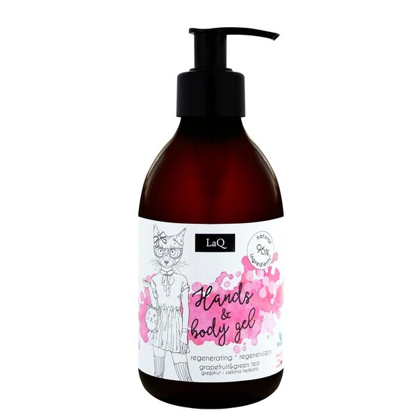 Laq Regenerating Hands & Body Gel - Grapefruit 300Ml