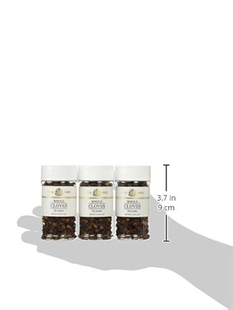 India Tree Cloves Whole Jar, 1.2-Ounce (Pack of 3) : Cloves Spices And Herbs : Grocery & Gourmet Food