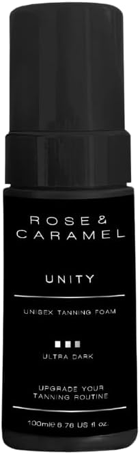 Rose & Caramel Unity Universal Ultra Dark Self Tanning Mousse, Travel Size 100ml : Amazon.co.uk: Beauty