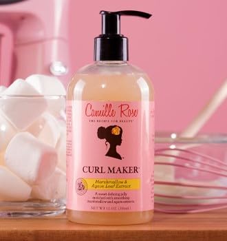 Camille Rose Curl Maker and Hair Defining Jelly, Marshmallow and Agave Leaf Extract, 355 ml (Pack of 1) : Amazon.co.uk: Beauty