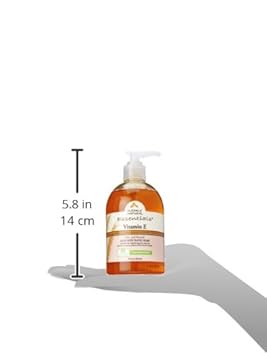 Clearly Natural Vitamin E Liquid Glycerine Soap, 12 Ounce : Beauty & Personal Care