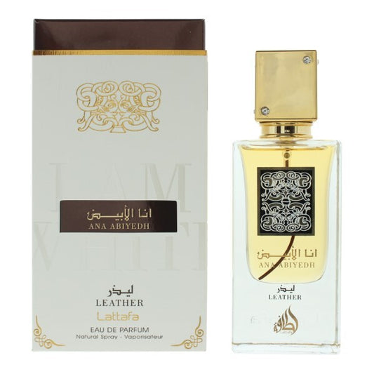 Lattafa Ana Abiyedh Leather Eau De Parfum 60Ml