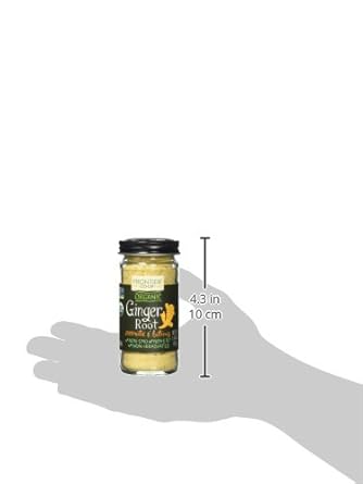 Frontier Natural Products Ginger Root, Og, Ground, 1.50-Ounce