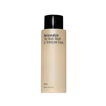 Nécessaire The Body Wash Santal - Natural Body Wash For Women & Men, Therapeutic Shower Gel With Epsom Salt + Minerals. Gel Cleanse, 8.4 Fl Oz