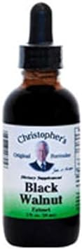Dr Christopher's Formula Black Walnut Extract, 2 Fluid Ounce : Health & Household