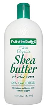 Fruit Of The Earth Shea Butter Lotion w/Aloe Vera 16 Ounce (2 Pack) : Beauty & Personal Care
