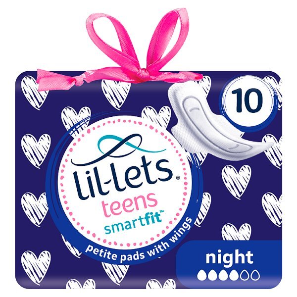 Lil-Lets Teens Ultra Towels Night X 10