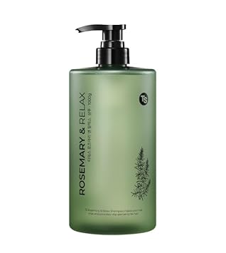 Ts Rosemary & Relax Shampoo (1000Mg) Hydrating & Calming | Natural Ingredients | Sulfate-Free | Korean Shampoo