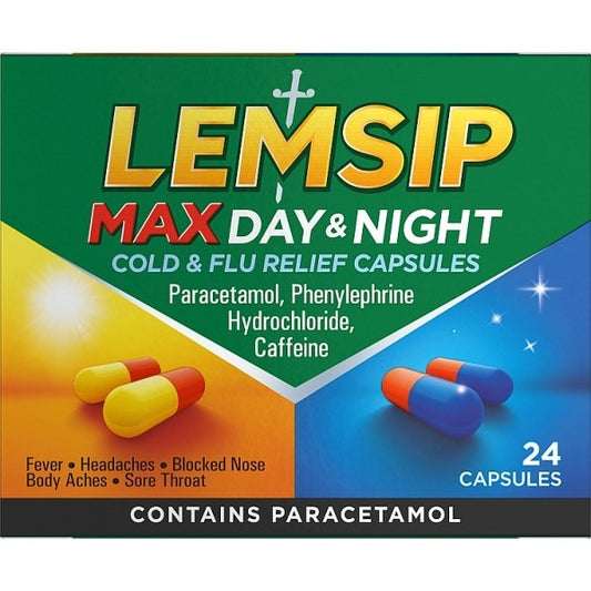 Lemsip Max Day & Night Capsules 24S