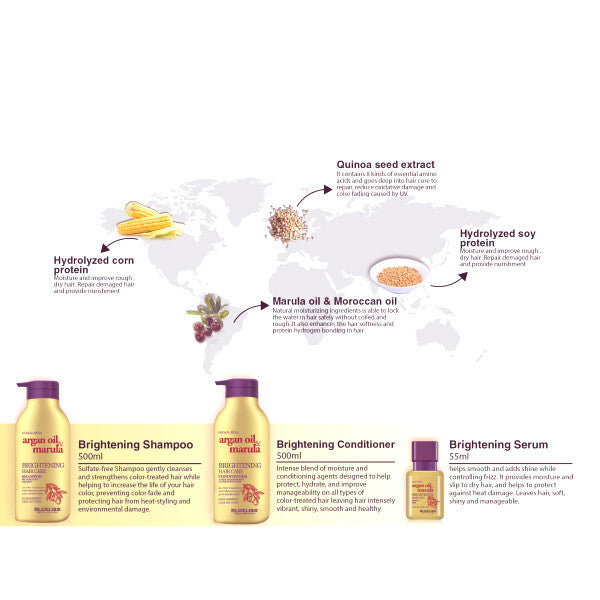 Luxliss Brightening Hair Serum 100Ml