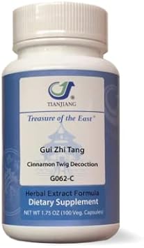 Cinnamon Twig Decoction - Gui Zhi Tang (Herbal Extract Formula, 100 Capsules)