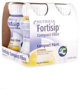 Fortisip Compact Fibre Vanilla (4 X 125Ml)