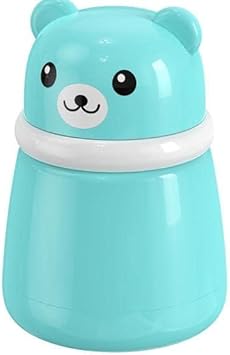 Coagu Powder Case In Blue - Comes With Powder Puff - Ideal Body Dusting Container For Baby & Mom