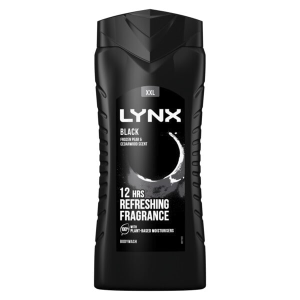 Lynx Bodywash Shower Gel Black 500Ml