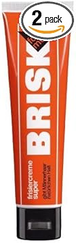 Brisk Dressing Cream Super – Stand (2 x 100 ml Tube) – Gives Men Natural Hold