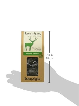 Teapigs Mao Feng Green Tea Tea Made With Whole Leaves (1 Pack Of 15 Tea Bags) (506)