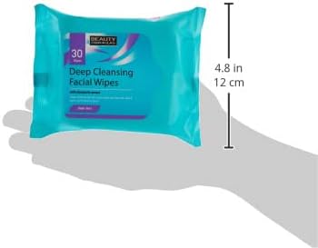 Beauty Formulas Clear Skin Deep Cleansing Facial Wipes 30'S