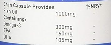 Valupak Omega-3 Fish Oil 1000Mg - 30 Capsules