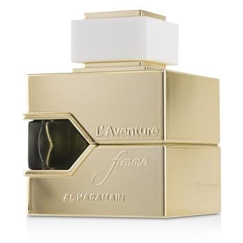 Al Haramain L'Aventure Femme White - Arabian Perfume For Women - Floral Fruity Fragrance - Arabic Long Lasting Perfume - Eau De Parfum Spray - 3.3 Oz Edp Spray : Al Haramain: Beauty & Personal Care