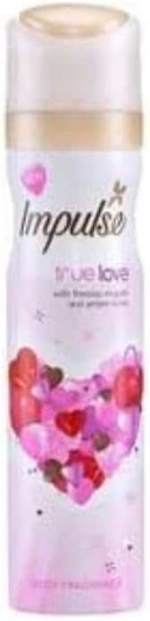 Impulse True Love Body Spray, 75Ml