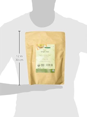 Davidson'S Organics, Ginger Chai, Loose Leaf Tea, 16-Ounce Bag