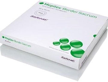 Mepilex Border Sacrum Foam Adhesive 22 X 25 Cm Pack Of 10