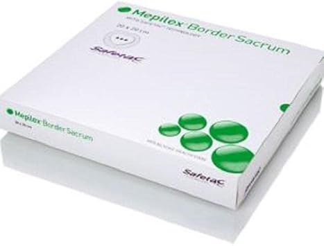 Mepilex Border Sacrum Foam Adhesive 22 X 25 Cm Pack Of 10