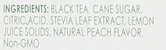 Peach Iced Tea Mix By True Lemon | Instant Powdered Drink Packets That Quench Your Thirst, Kit Includes 4 Boxes Of Mouth Watering True Citrus Peach (Iced Tea) 6 Count (Pack Of 4)