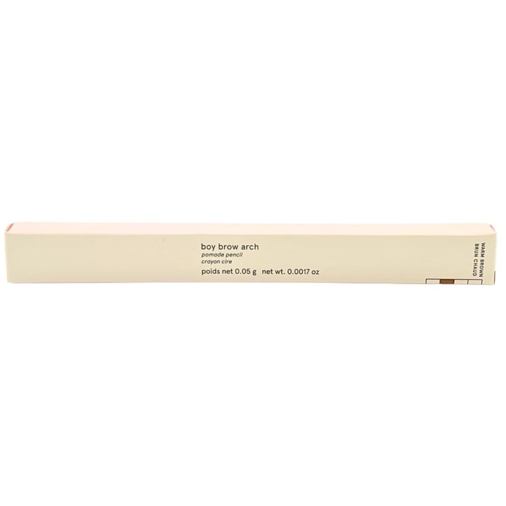 Glossier Boy Brow Arch 2-In-1 Longwear Pomade Eyebrow Pencil Warm Brown