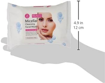 Beauty Formulas Micellar Cleaning Facial 25 Wipes