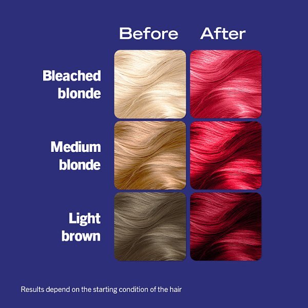 Live Ultrabrights Semi-Permanent Red Hair Dye Pillar Box Red