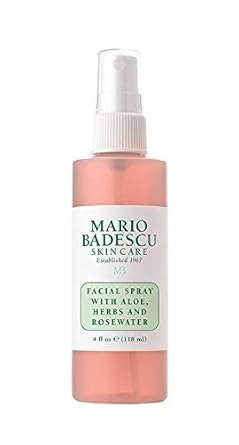 Mario Badescu Radiant Skin Trio Kit, Skincare Gift Set Includes Facial Spray With Aloe, Herbs and Rosewater(4 Fl Oz), Glycolic Foaming Cleanser(6 Fl Oz) and Super Collagen Mask(2 Oz) : Beauty & Personal Care