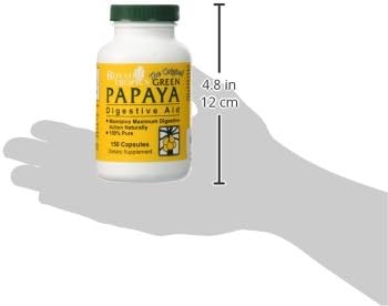 Royal Tropics Green Papaya Digestive Enzymes 150 Caps : Health & Household