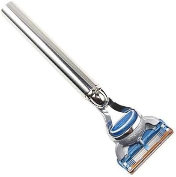 Parker’S Luxurious 3-Piece Shave Set With Gillette Fusion 5-Blade Cartrdige Compatible Razor Handle, Badger Brush & Deluxe Stand