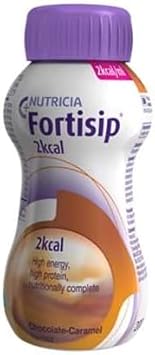 Fortisip 2.0 Kcal Chocolate Caramel Milkshake, 200Ml, Pack Of 24