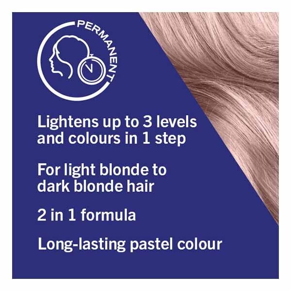 Live Lightener + Twist Permanent Purple Hair Dye Cool Lilac