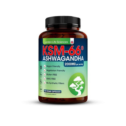 Lls Ashwagandha Ksm-66® 2000Mg 90 Vegan Tablets
