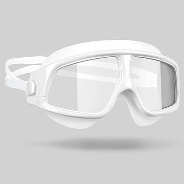 INFINIBYTE Kids Swimming Goggles with Ear Plugs – Leakproof Large Frame Swim Goggles with Anti-Fog & UV Protection for Boys & Girls Age 3-16